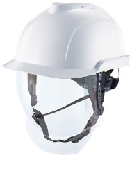 Kask ochronny, Biały, ABS, Standardowy, V-Gard 950 Class 1