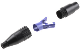 Złącze XLR 3 -pinowe Montaż na kablu Żeński