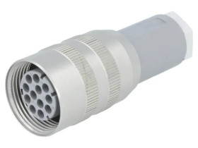 Złącze DIN 43651 wtyk NR żeńskie PIN: 12 bez styków 5A IP65 N11REF