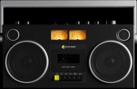 GB-001 Portable cassette player with Bluetooth, boombox