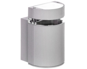 Oprawa ścienna jednokierunkowa SILVA GU10 max. 50W IP54 AC 220-240V 50/60Hz szara LD-SILVAGU10J-80