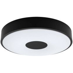 Philips 8720169301290 Coiner LED Ceiling Light 24W Black Changeable Brightness