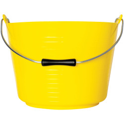 Red Gorilla TT4/Y Flexible Tub Bucket 22 litre