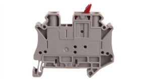 Złączka Przelotowa 2-Przewodowa Z Odłącznikiem Nożowym 6Mm2 Szara Ut...