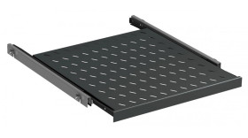 Półka ruchoma IR/1U 505mm mocowana na 4 belkach - szara