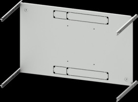 Mounting plate, metal, (L x W x H x D) 800 x 800 x 450 x 400 mm, for 3KL-, 3KA715, 3- or 4 pole, 8PQ6000-2BA70