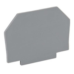 Ścianka koncowa Płyta końcowa RS PRO Blok zaciskowy rozłącznika RS PRO T 2.5 Mocowanie zacisku