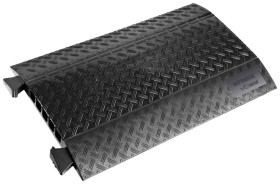 DEFENDER by Adam Hall Mostek kablowy 85300BLK polireutan czarny Ilość kanałów: 5 870 mm Zawartość: 1 szt.