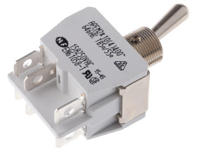 Przełącznik Wł.-wł. DPST APEM Montaż panelowy długość przełącznika 17.5mm