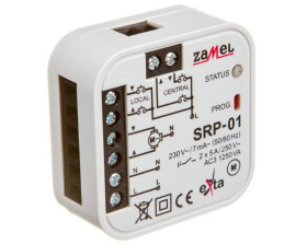 Sterownik rolet dopuszkowy przewodowy 5A AC-3 230V 0-2min SRP-01 EXT10000126