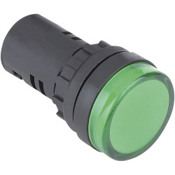 TRU COMPONENTS 140390 LED indicator light Green 12 V DC Panel Indicator