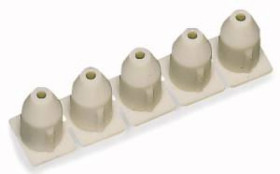 Blokada izolacji 0,25-0,5mm2 jasnoszara 281-471 /25szt./