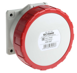 32A Gniazdo 346 → 415 V. Scame Niebieski