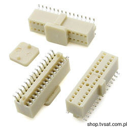 525.031.035.030.050 Socket 2 x 15 Pin SMD ODUSTECK