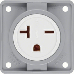 Integro Flow Gniazdo z/u /USA/CANADA/ NEMA 6-20 R szary połysk 862542507