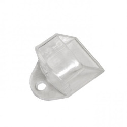 Zaślepka z otworem do profili A1 - transparenta