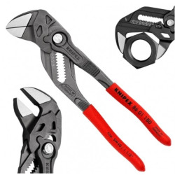 Szczypce nastawne uniwersalne 180mm fosforanowane Klucz do śrub, nakrętek i armatury KNIPEX 86 01 180