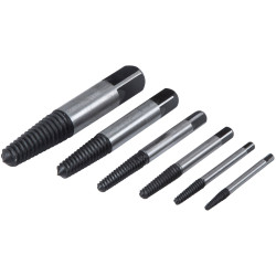 BlueSpot Tools 22304 Screw Extractor Set, 6 Piece