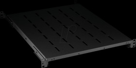 691651NFTS.6 19" shelf, 1RU, depth 350 - 450 mm, RAL9005