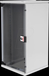 26210026 10-inch wall-mounted enclosure, 12 U, 300 mm depth, gray