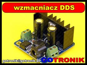 Wzmacniacz dla generatorów DDS