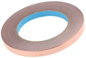 Taśma metalizowana szerokość 10mm Taśma miedziana grubość folii 0.035mm Wurth Elektronik wytrzymałość termiczna +155°C