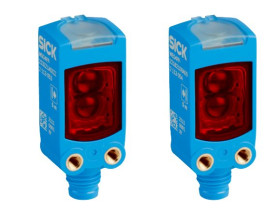 Czujniki fotoelektryczne Wersja miniaturowa Sick PNP/NPN zakres 10 m LED