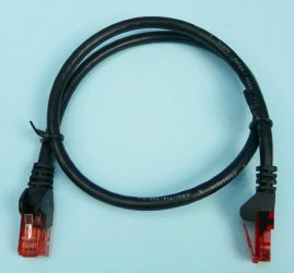U/UTP 6e 0,50mb CZARNY CCA PATCHCORD