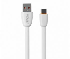 KABEL USB C BIALY 1M VIDVIE CB411