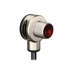 Czujniki fotoelektryczne Tłumienie tła w stałym polu cylindryczny Banner PNP zakres 100 mm