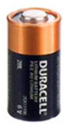 Lithium-battery, 6 V, 2CR11108, round cell, surface contact, PHOTO 28L