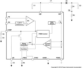 3-A ,40V High Voltage Boost Converter with Soft-start and Programmable Switching Frequency