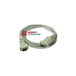 Kabel DB09M-DB09F 3m RS232 Wtyk-Gniazdo