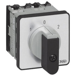 BACO NC03GQ1 Changeover Switch 16A 2x30&#xB0; Grey/Black