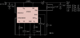 Low I Boost/SEPIC/Inverting Converter with 3A, 40V Switch
