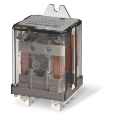 Przekaźnik 60V dc Finder, montaż kołnierzowy