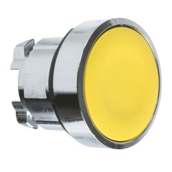 Przycisk, Ø 28.5mm, IP66, IP67, IP69K, kolor: Żółty, Schneider Electric, Harmony XB4