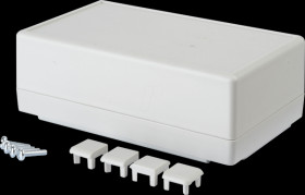 CRDCG0005 Plastic housing, 127 x 75 x 45 mm, IP 54