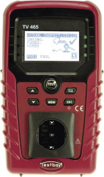 Tester urzadzeń Testboy TV465 Kalibracja (DAkkS)
