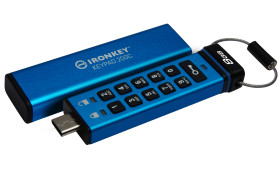 Pamięć 8 GB AES-XTS 256 bit USB 3.2 140-3 Poziom 3 Kingston 3D TLC