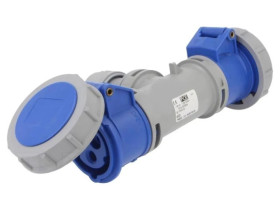 94326102Złącze zasilające AC gniazdo 16A 230VAC IEC 60309 żeńskie