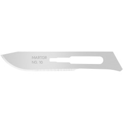 Martor 10.50 Replacement Blade for Scalpel Steel 10-Pack Sharp Edge