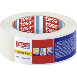 tesa 04348-00018-03 tesakrepp Masking Tape 50m x 38mm indoor use