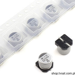 UWD1C101MC 100uF 16V Electrolitic SMD-6.3X5.8L HICON