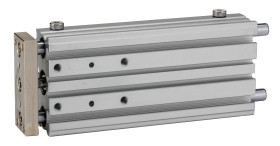 Siłownik z prowadzeniem skok 100mm RS PRO Ø 16mm 146 x 62 x 25mm 146mm