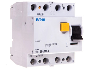 Wyłącznik różnicowoprądowy 4P 25A 0,03A typ A CFI6 25/4/003-A 235780