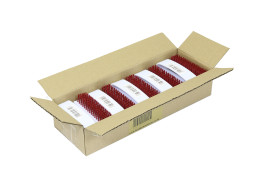 Szczotka do szorowania, Twardy, Czerwony, Poliester, zastosowanie: Mycie rąk, Szczotka do paznokci