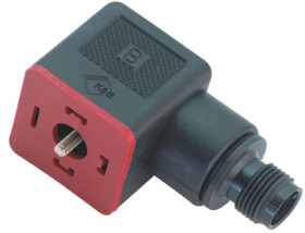 Valve adapter, DIN shape A, 3 pole + PE, 60 V, 0.34 mm², 99 5702 00 04