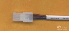 ATX 4,2MM GNIAZDO 2PIN (Z KABLEM - 13 CM)