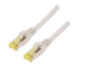 DK-1644-A-300 Patch cord S/FTP 6a linka Cu LSZH szary 30m 26AWG